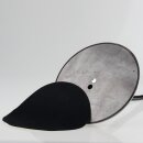 Bodenplatte Metall Ø175mm passend für Kaiser Idell Tischlampe inkl. Filz & Schraube