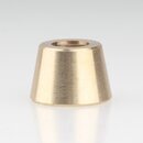 M10x1 Schrgmutter Haltekappe glatt 15x10mm Messing roh...