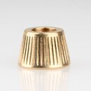 M10x1 Schrgmutter Haltekappe gerndelt 15x10mm Messing...
