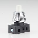 Lampen Einbau-Druckschalter wei mit M10x1 Schrgmutter...
