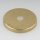 Lampen Abschluss-Scheibe Kaschierung Zierkappe 51x6mm Messing roh 10,2mm Mittelloch