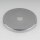 Lampen Abschluss-Scheibe Kaschierung Zierkappe 61x6mm Metall verchromt 10,2mm Mittelloch