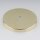 Lampen Abschluss-Scheibe Kaschierung Zierkappe 61x6mm Messing poliert 10,2mm Mittelloch