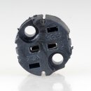 12V Halogen-Fassung schwarz für G4/GY6.35...