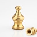 Lampen Abschlussknopf Zierknopf M10x1 mm Innengewinde...
