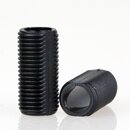 M10x1 Lampen Gewinderohr L�nge 15mm Kunststoff schwarz...