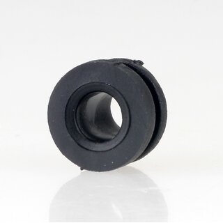 Kabeldurchfhrungstlle Konisch 11x9mm Schwarz &ndash; fr 7mm Lochbohrung