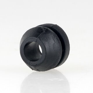Kabeldurchfhrungstlle Konisch 11x9mm Schwarz &ndash; fr 7mm Lochbohrung