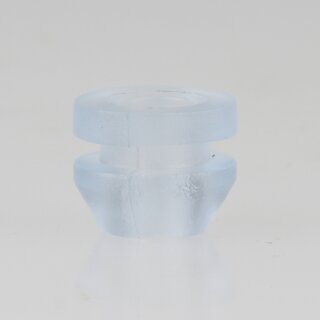 Kabeldurchführungstülle Konisch 11x9mm Transparent – für 7mm Lochbohrung