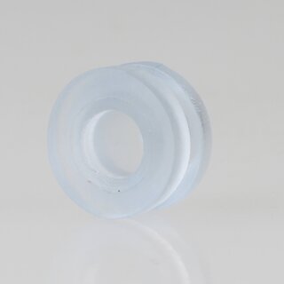 Kabeldurchfhrungstlle Konisch 11x9mm Transparent &ndash; fr 7mm Lochbohrung