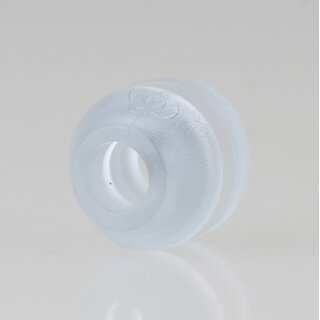 Kabeldurchfhrungstlle Konisch 11x9mm Transparent &ndash; fr 7mm Lochbohrung