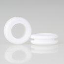 Kabeldurchführungstülle 20x7mm Weiß...