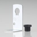 Befestigungswinkel Metall-Winkel 24x41,5mm fr E27/E14...