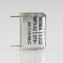 0.022uF 275V MK3-X2 Entstörkondensator 19x13mm...