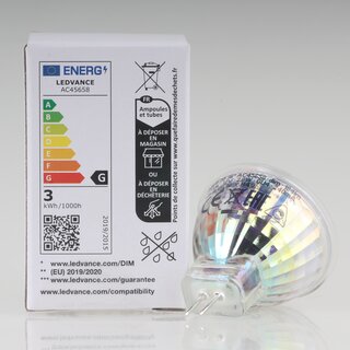 LEDVANCE GU4 MR11 LED-Leuchtmittel 2.8W=(20W) 12V 2700K 184 lm 36 Reflektor-Lampe dimmbar