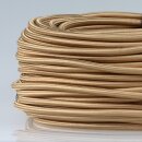 Textilkabel gold 5-adrig 5x0,5mm² Steuerleitung...