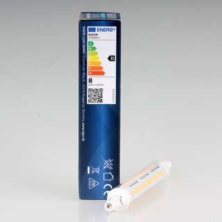 Sigor LUXAR R7s LED-Stablampe Leuchtmittel 8W/220-240V 2.700K 1080 lm warmwei 117mm