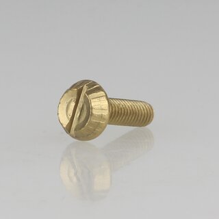 M3 Rndelschraube 7x12mm Messing roh