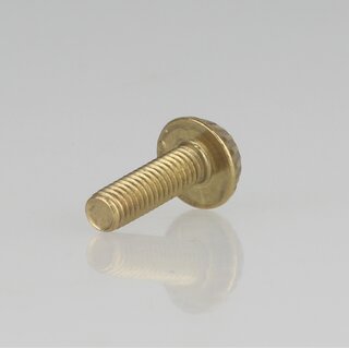 M3 Rndelschraube 7x12mm Messing roh