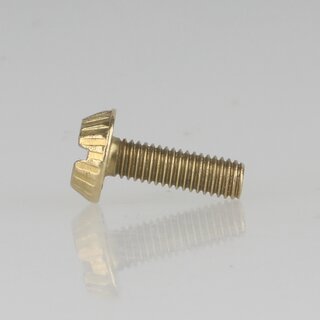 M3 Rndelschraube 7x12mm Messing roh