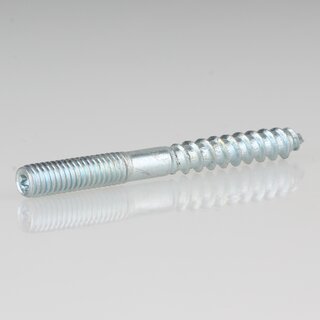 M6x60 Stockschraube Stahl verzinkt gewalztes Gewinde mit Torx Antrieb