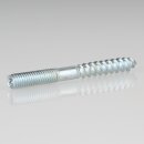 M6x60 Stockschraube Stahl verzinkt mit Torx Antrieb und gewalztem Gewinde