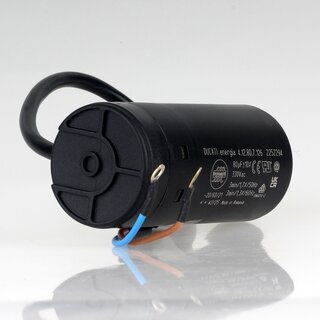 80uF 330V AC Startkondensator Betriebskondensator mit Kabel spritzwassergeschtzt