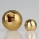 M4 Sackgewinde &ndash; Messing Metallkugel  8 mm, fr...