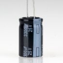 3300uF 25V Elko Elektrolytkondensator Radial 105°C...