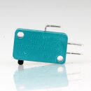 Mikroschalter 1-polig 10A/250V AC grün ohne Hebel