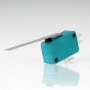 Mikroschalter 1-polig 10A/250V AC grün mit langem...