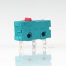 Mikroschalter 1-polig 5A/250V AC grün ohne Hebel