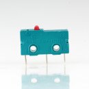 Mikroschalter 1-polig 5A/250V AC grün ohne Hebel