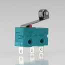 Mikroschalter 1-polig 5A/250V AC grün mit...