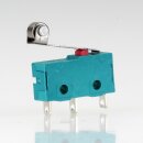 Mikroschalter 1-polig 5A/250V AC grün mit...