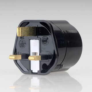 Reisestecker-Adapter Deutschland auf Gro�britannien 13A/250V VIVANCO