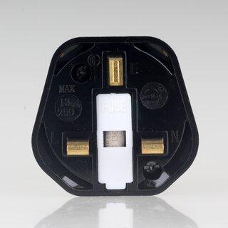 Reisestecker-Adapter Deutschland auf Gro�britannien 13A/250V VIVANCO