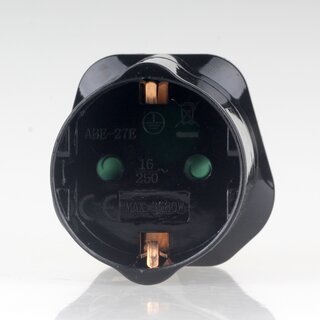Reisestecker-Adapter Deutschland auf Gro�britannien 13A/250V VIVANCO