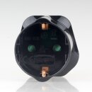 Reisestecker-Adapter Deutschland auf Großbritannien 13A/250V VIVANCO