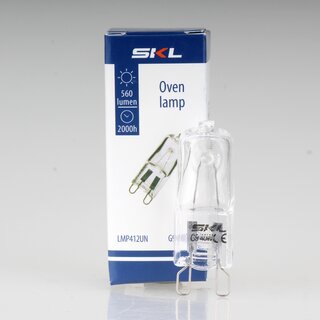 G9 Halogen Backofenlampe 40W 230V 300�C Lumen 560