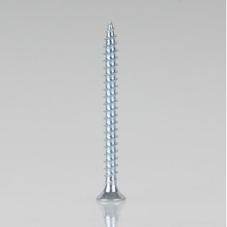 Spanplattenschraube verzinkt, PZ1, L�nge: 35 mm, Gewinde-� 3 mm Senkkopf PZ Vollgewinde