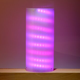 LED Tischleuchte Mandala Rund 40�20cm RGB-Licht f�r Ruhe & Atmosph�re