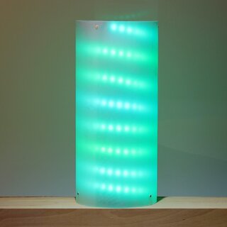 LED Tischleuchte Mandala Rund 40�20cm RGB-Licht f�r Ruhe & Atmosph�re