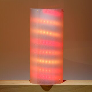 LED Tischleuchte Mandala Rund 40�20cm RGB-Licht f�r Ruhe & Atmosph�re