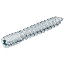 M6 Stockschraube Länge 90mm Stahl verzinkt gewalztes...