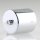 Lampen Deckenbaldachin 62x63mm Zylinderform Metall verchromt mit Stellring für 10 mm Pendelrohr