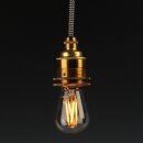 Danlamp E14 LED Mini Edison Gold Vintage Lampe 1,5W 2000K...