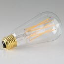 Danlamp E27 LED Edison Gold Vintage Lampe 4W 2000K 64mm dimmbar