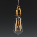 Danlamp E27 LED Edison Vintage Lampe 6W 2200K 64mm dimmbar