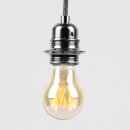 Danlamp E27 LED Standard de Luxe Gold Vintage Lampe 2W...